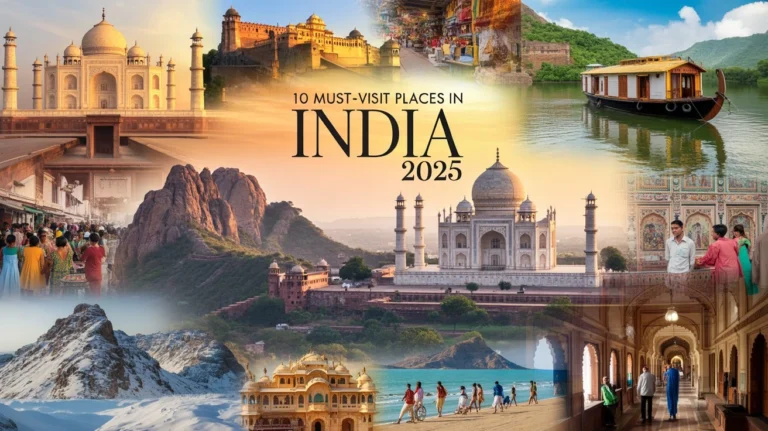 10 Must Visit Places in India